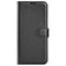 Xiaomi 14 Pro flip-deksel i kunstskinn m. Kortholder og stativfunksjon - svart