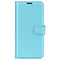Xiaomi 14 Pro flip-deksel i kunstskinn m. Kortholder og stativfunksjon - Lyseblå