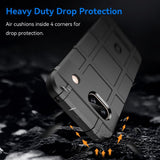 Google Pixel 8a Rugged Shield Series Craftsman Bakdeksel – Svart