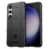 Samsung Galaxy S24 Rugged Shield Series Craftsman Bakdeksel - Svart