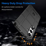 Samsung Galaxy S24 Rugged Shield Series Craftsman Bakdeksel - Svart
