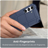 Samsung Galaxy S24 Rugged Shield Series Craftsman Bakdeksel - Blå