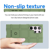 Samsung Galaxy S24 Ultra Rugged Shield Series Craftsman Bakdeksel - Grønn