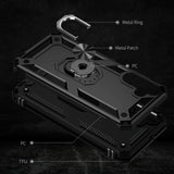 Samsung Galaxy A15 (5G) / A15 Hybrid Craftsman Bakdeksel m. Magnetisk stativ - svart