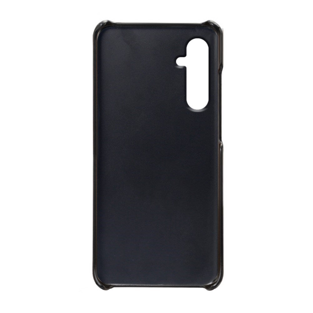 EIDERWOOD Samsung Galaxy S23 FE Læderbelagt Plastik Bagside Cover m. Kortholder - Sort