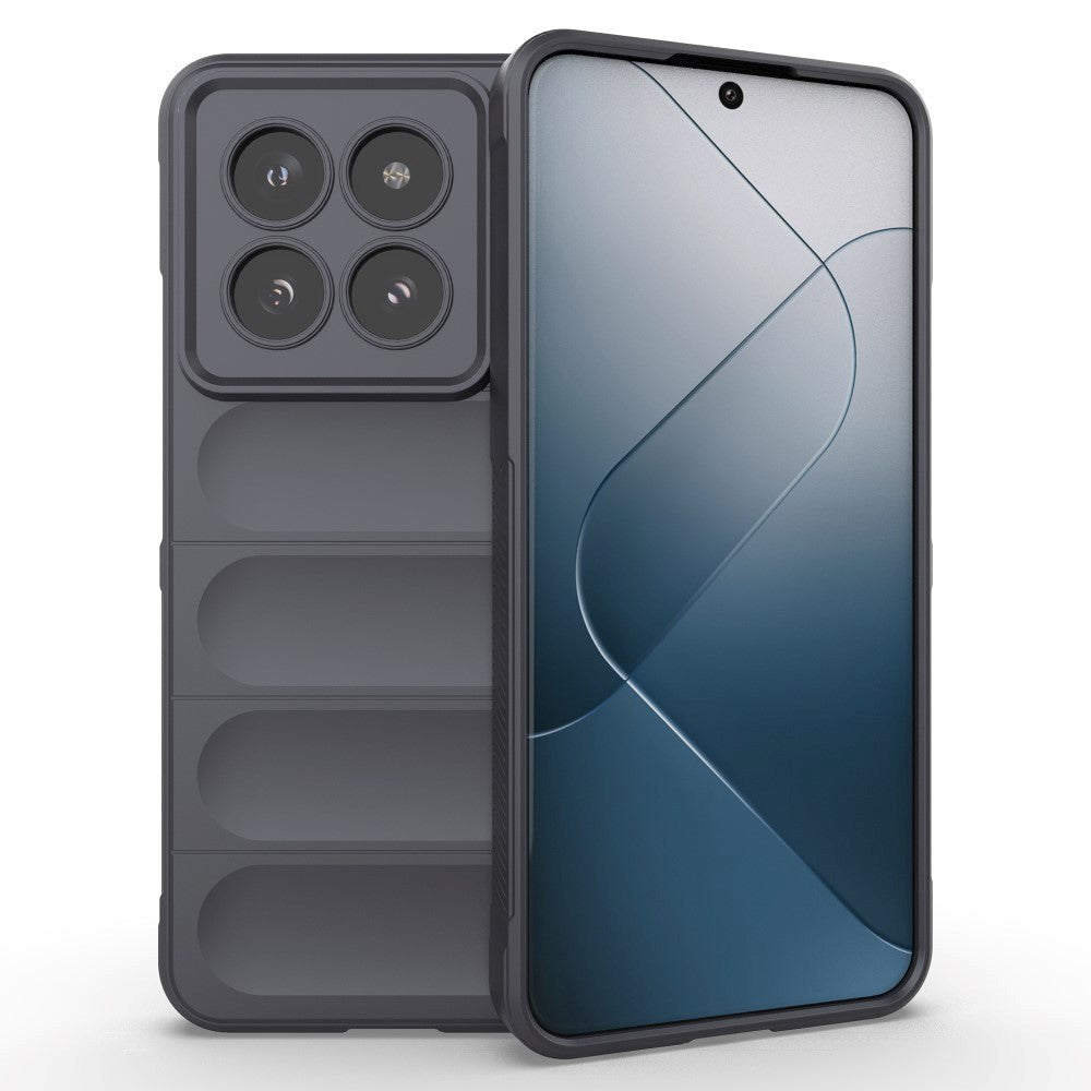 Xiaomi 14 Pro fleksibelt plastdeksel - grå
