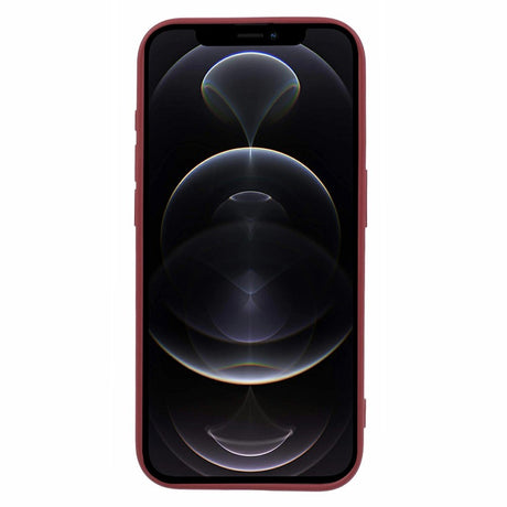 EIDERWOOD iPhone 12 Pro Max Fleksibelt Plastik Bagside Cover - Rød