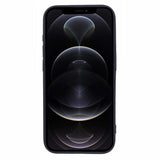 EIDERWOOD iPhone 12 Pro Max Fleksibelt Plastik Bagside Cover - Sort