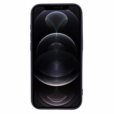 EIDERWOOD iPhone 12 Pro Max Fleksibelt Plastik Bagside Cover - Sort