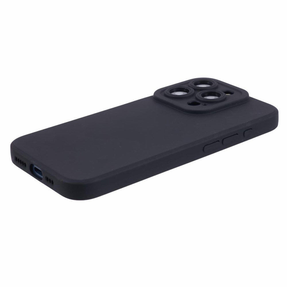 EIDERWOOD iPhone 12 Pro Max Fleksibelt Plastik Bagside Cover - Sort