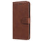 Xiaomi Poco C65 / Redmi 13C Leather Flip Cover m. Lommebok og stropp - Brun