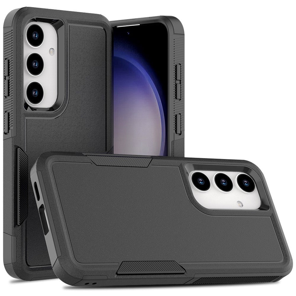 Samsung Galaxy S24+ (Plus) Hybrid Craftsman Plastic Bakdeksel - Svart