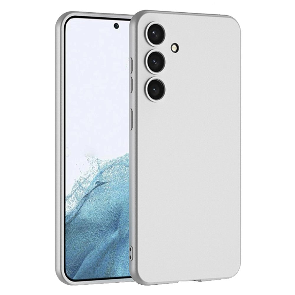 Samsung Galaxy S24+ (Plus) TPU Plastic Bakdeksel - Sølv