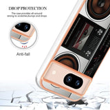 Google Pixel 8a fleksibelt plastdeksel m. Motiv - Radio