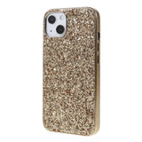 EIDERWOOD iPhone 14 Glitter Hybrid Bakdeksel - Gull