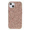 EIDERWOOD iPhone 14 Glitter Hybrid Bakdeksel - Rose Gull
