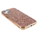 EIDERWOOD iPhone 14 Glitter Hybrid Bakdeksel - Rose Gull