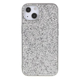 EIDERWOOD iPhone 14 Glitter Hybrid Bakdeksel - Sølv