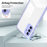 Samsung Galaxy A15 (5G) / A15 Hybrid Plast Bakdeksel - Gjennomsiktig / Lilla