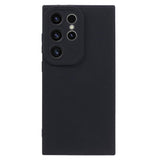 Samsung Galaxy S24 Ultra Matt fleksibelt plastdeksel - svart