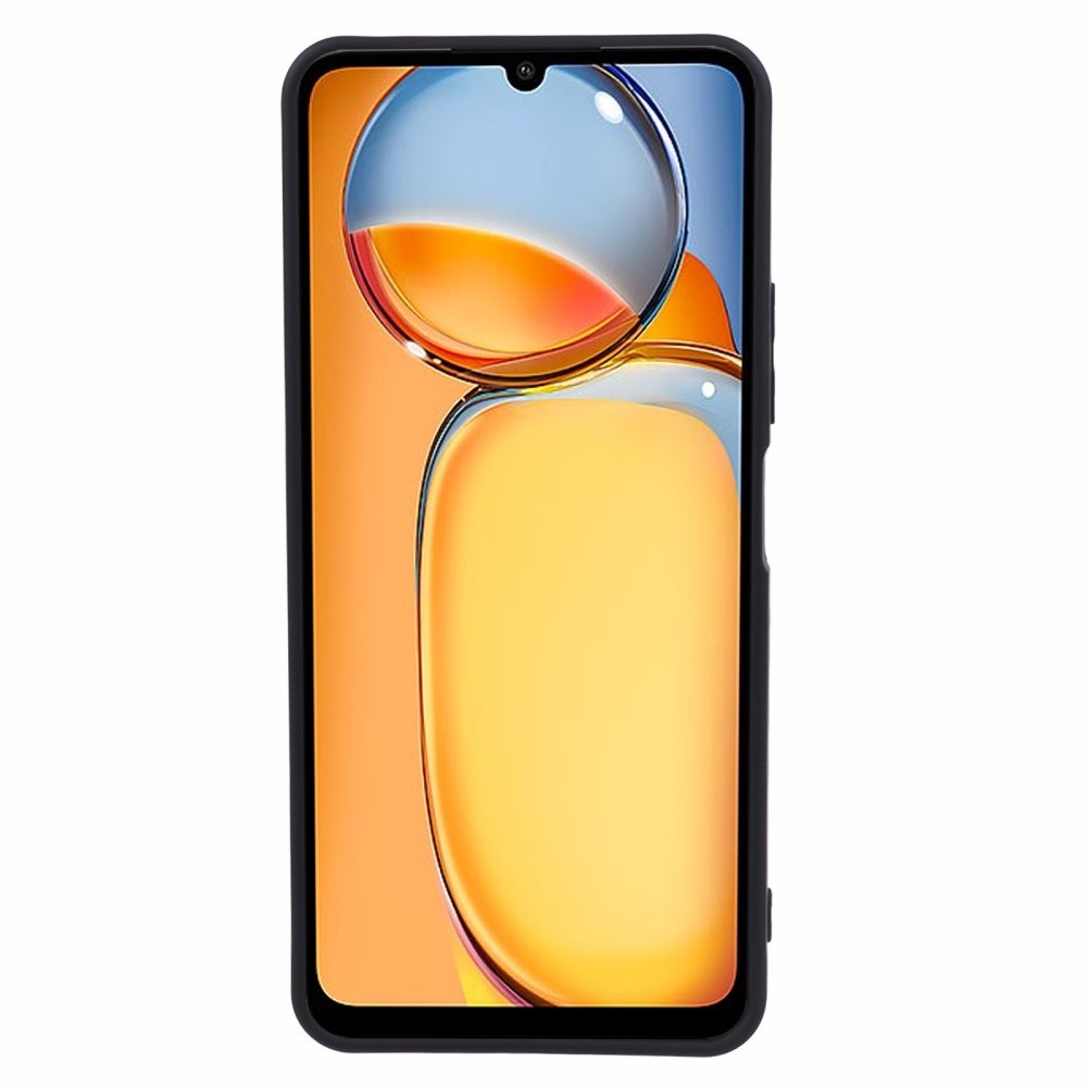 EIDERWOOD Xiaomi Poco C65 / Redmi 13C fleksibelt plastbakdeksel - svart