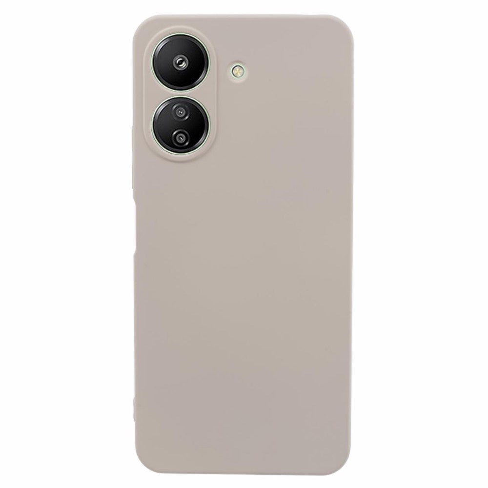 EIDERWOOD Xiaomi Poco C65 / Redmi 13C fleksibelt plastbakdeksel - krem