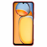 EIDERWOOD Xiaomi Poco C65 / Redmi 13C fleksibelt plastbakdeksel - Rustrød