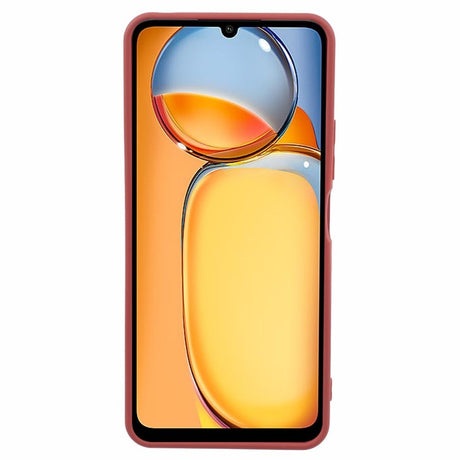 EIDERWOOD Xiaomi Poco C65 / Redmi 13C fleksibelt plastbakdeksel - Rustrød