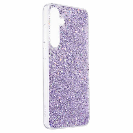 Samsung Galaxy S24 Glitter Bakdeksel - Lilla