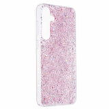 Samsung Galaxy S24 Glitter Bakdeksel - Rosa