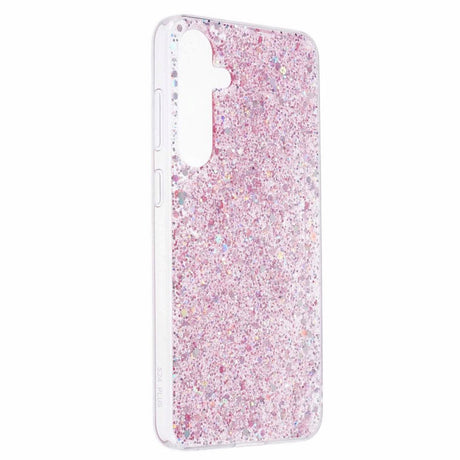Samsung Galaxy S24 Glitter Bakdeksel - Rosa