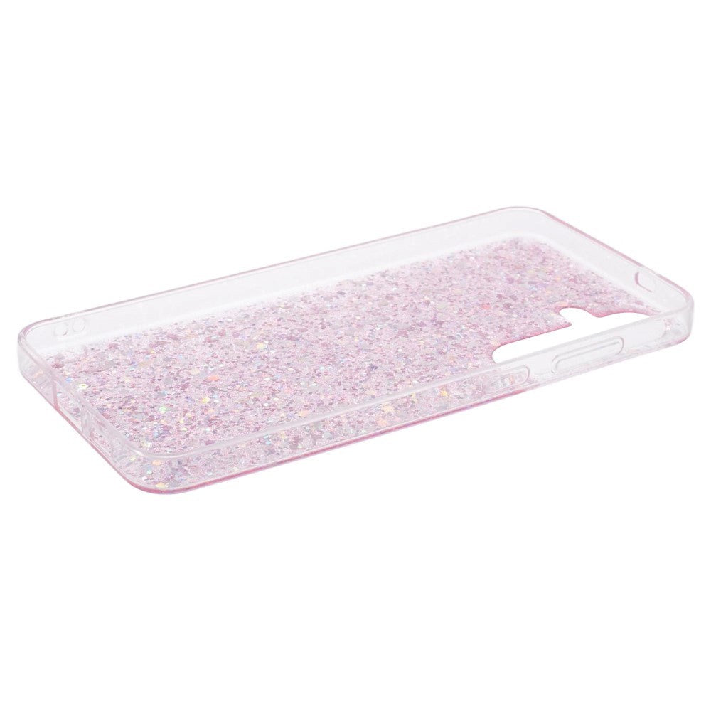 Samsung Galaxy S24 Glitter Bakdeksel - Rosa