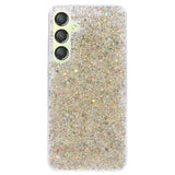 Samsung Galaxy S24 Glitter Bakdeksel - Gull
