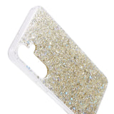 Samsung Galaxy S24 Glitter Bakdeksel - Gull