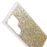 Samsung Galaxy S24 Ultra Glitter Bakdeksel - Gull