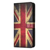 Samsung Galaxy A55 (5G) Flip-deksel i kunstskinn m. Veske og stående funksjon - Union Jack