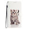 EIDERWOOD Xiaomi Poco C65 / Redmi 13C (4G) Leather Flip Cover m. Veske og stropp - søt katt