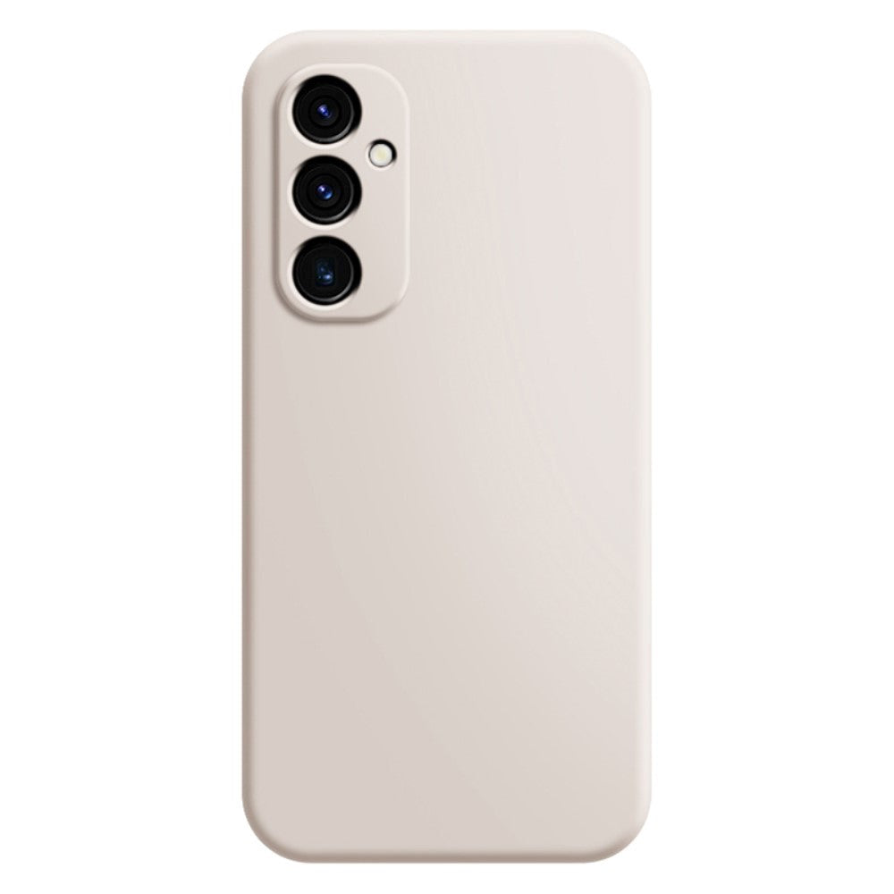 Samsung Galaxy A55 (5G) fleksibelt plastdeksel - beige