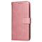 Samsung Galaxy A35 (5G) flip-deksel i kunstskinn m. Lommebok og stropp - Rosa