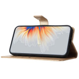 EIDERWOOD Motorola Moto G84 Læder Flip Cover m. Pung & Strop - Glimmer - Guld