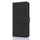 Samsung Galaxy A55 (5G) Flip-deksel i lær m. Lommebok og stropp - Svart