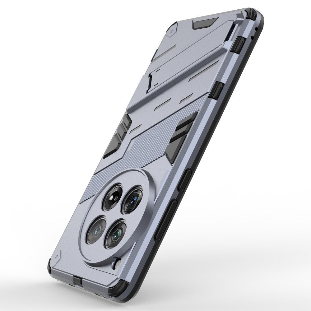 OnePlus 12 Hybrid Craftsman Bakdeksel m. Stativ - Blå