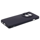 OnePlus 12 Fleksibelt Plastik Bagside Cover - Sort