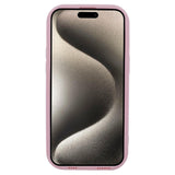 iPhone 15 Pro fleksibelt plastdeksel m. Wavy Look - Matt Rosa