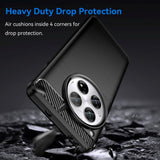 OnePlus 12 børstet karbon bakdeksel - svart