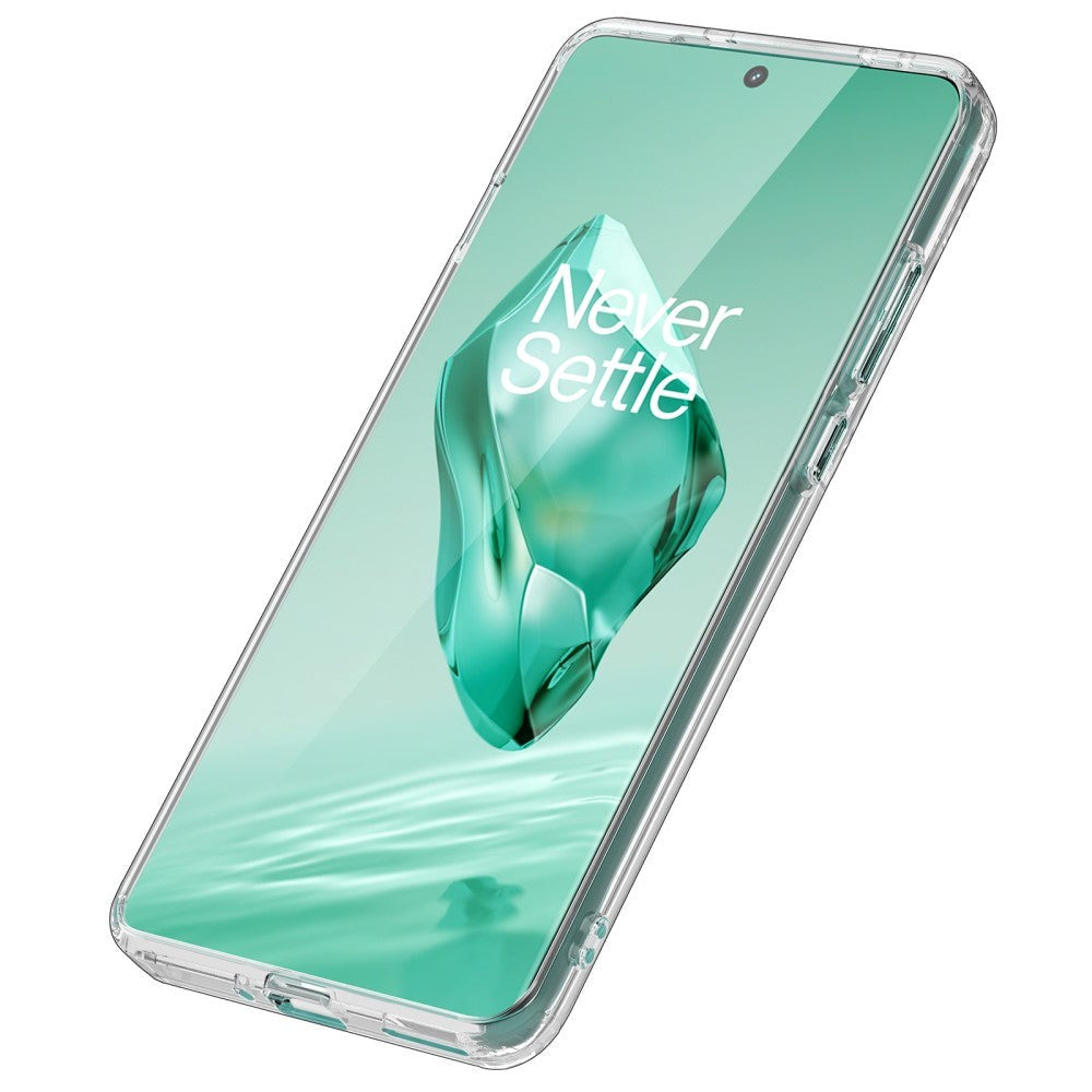 OnePlus 12 bakdeksel i hardplast - gjennomsiktig