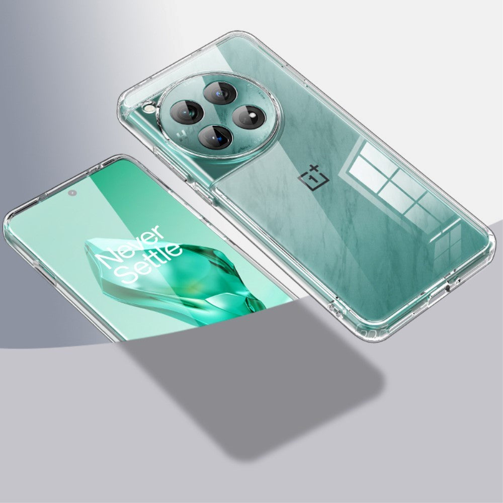 OnePlus 12 bakdeksel i hardplast - gjennomsiktig