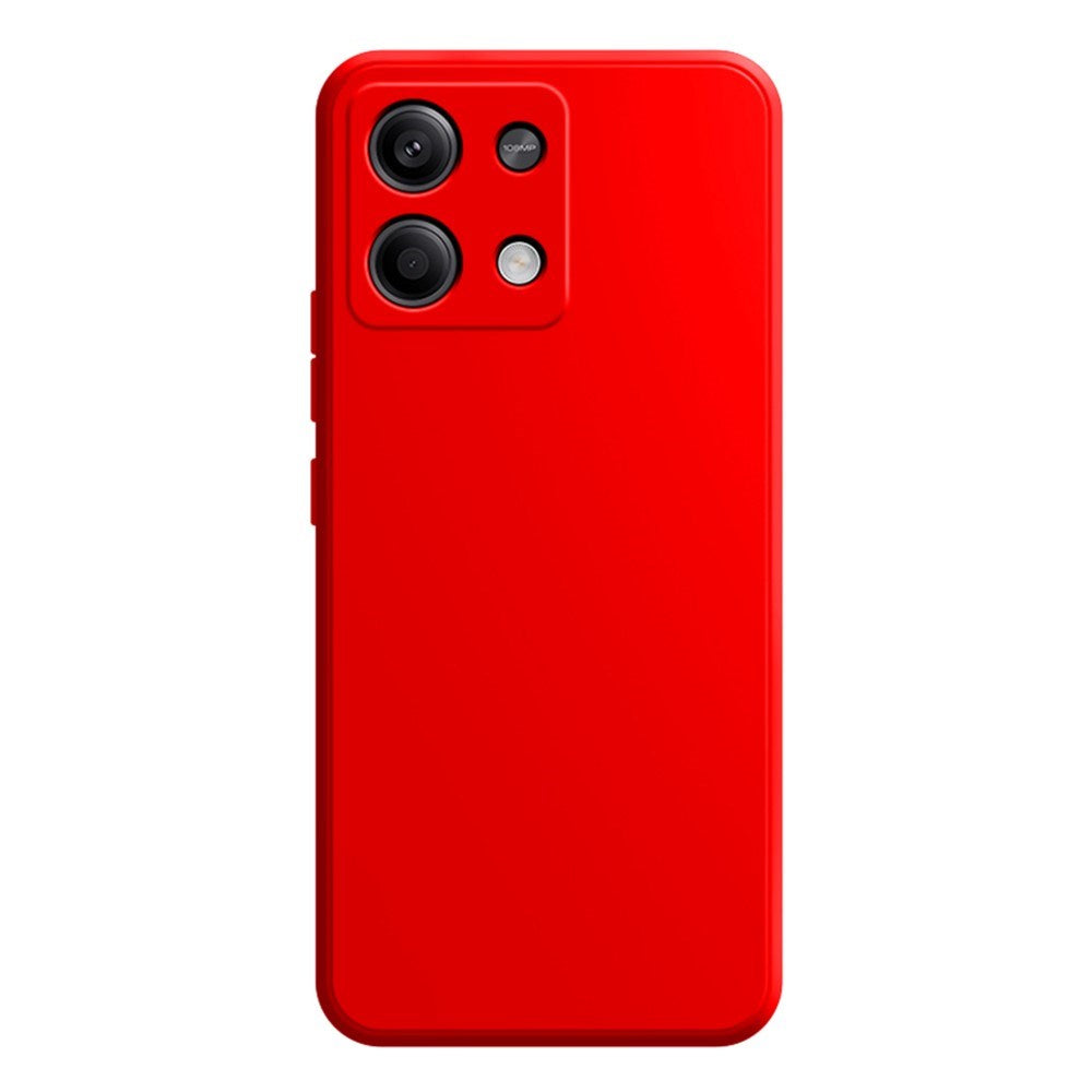 EIDERWOOD Xiaomi Redmi Note 13 (5G) Fleksibelt TPU Plastik Bagside Cover - Rød