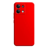EIDERWOOD Xiaomi Redmi Note 13 (5G) Fleksibelt TPU Plastik Bagside Cover - Rød