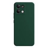EIDERWOOD Xiaomi Redmi Note 13 Pro (5G) / Poco X6 matt fleksibelt plastbakdeksel - mørkegrønn